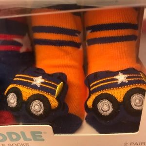 Train Rattle Socks